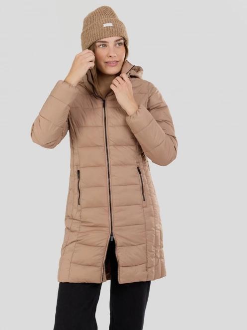 Fundango Lunel Padded Jacket damen gesteppt übergangsjacke braun 5