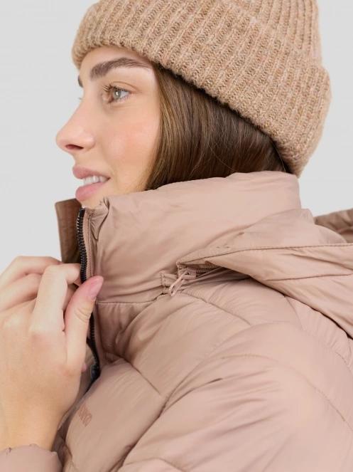 Fundango Lunel Padded Jacket damen gesteppt übergangsjacke braun 8
