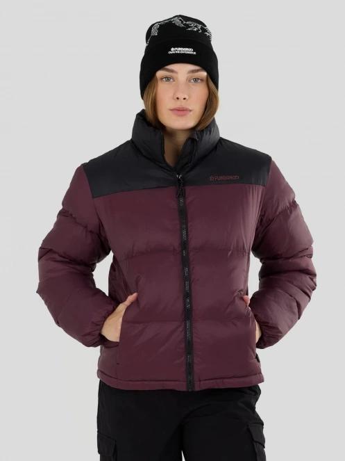 Fundango Nina Padded Jacket damen wattierte winterjacke lila 2