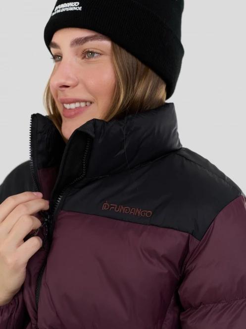 Fundango Nina Padded Jacket damen wattierte winterjacke lila 7