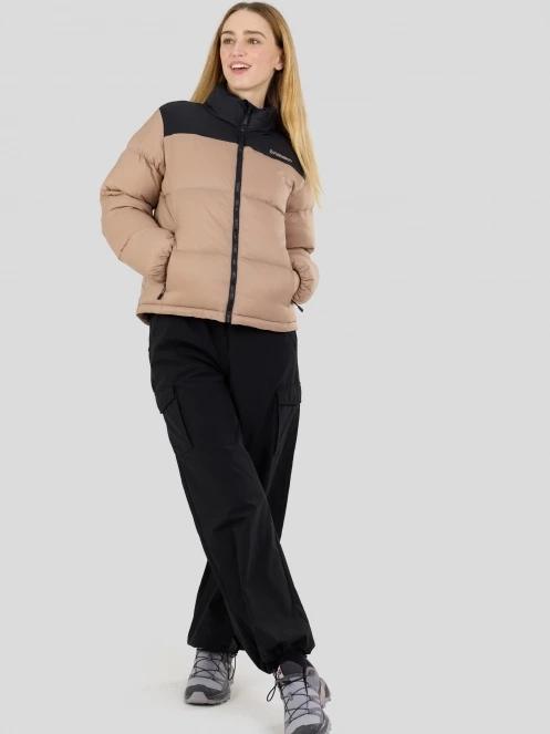 Fundango Nina Padded Jacket damen wattierte winterjacke braun 4