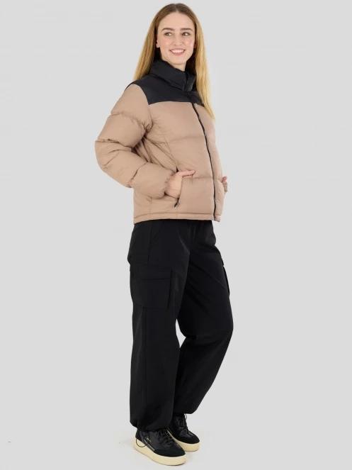 Fundango Nina Padded Jacket damen wattierte winterjacke braun 5