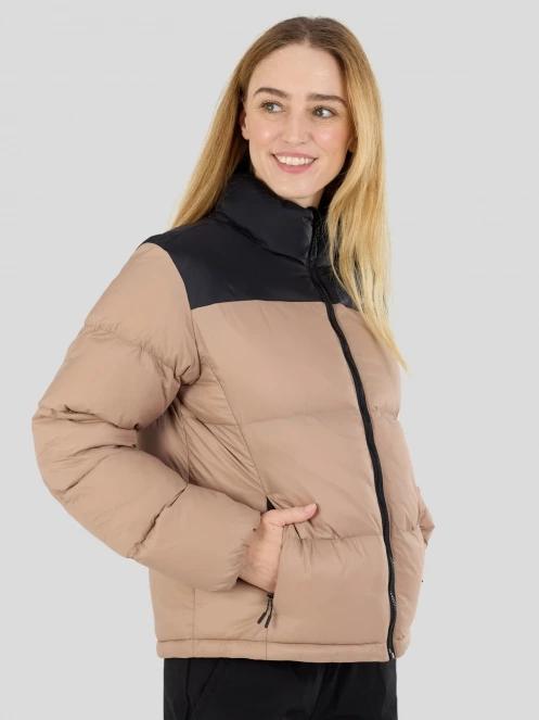 Fundango Nina Padded Jacket damen wattierte winterjacke braun 6