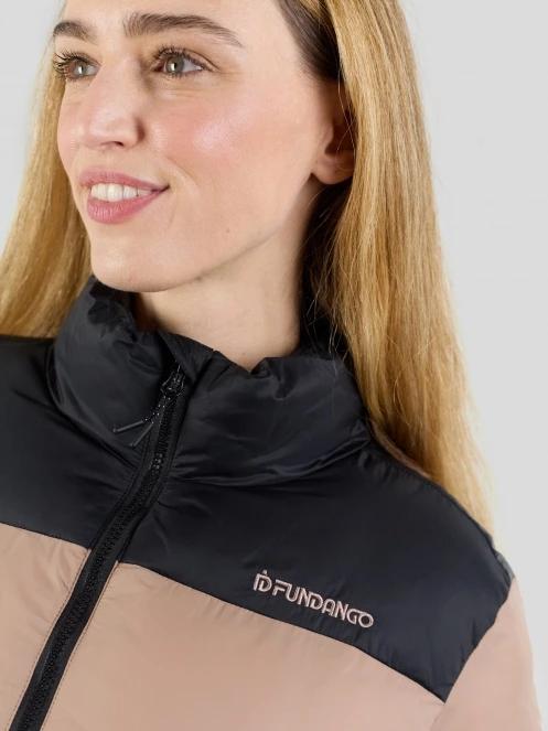 Fundango Nina Padded Jacket damen wattierte winterjacke braun 8