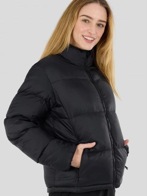 Fundango Nina Padded Jacket damen wattierte winterjacke Schwarz 7
