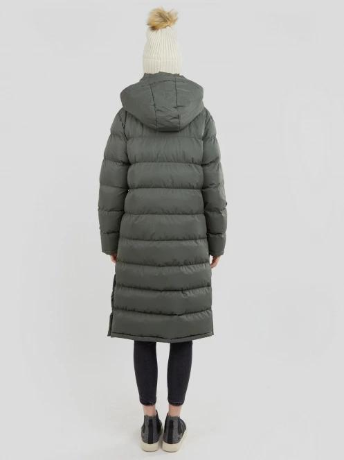 Fundango Sabina Padded Jacket damen wintermantel oliv 3