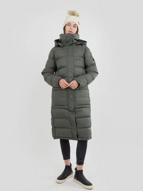 Fundango Sabina Padded Jacket damen wintermantel oliv 4
