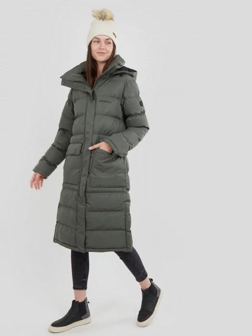 Fundango Sabina Padded Jacket damen wintermantel oliv 5