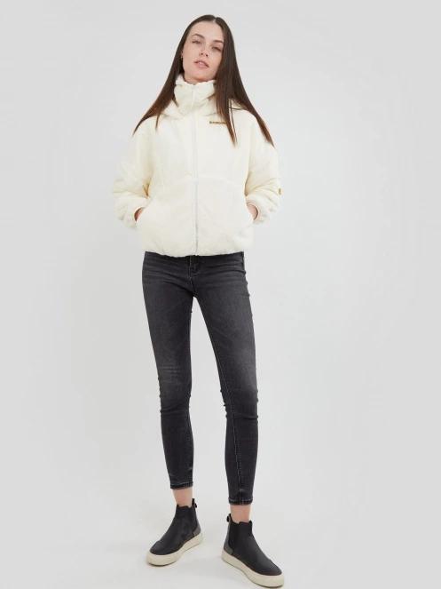 Fundango Sansa Hybrid Jacket damen mäntel weiß 4