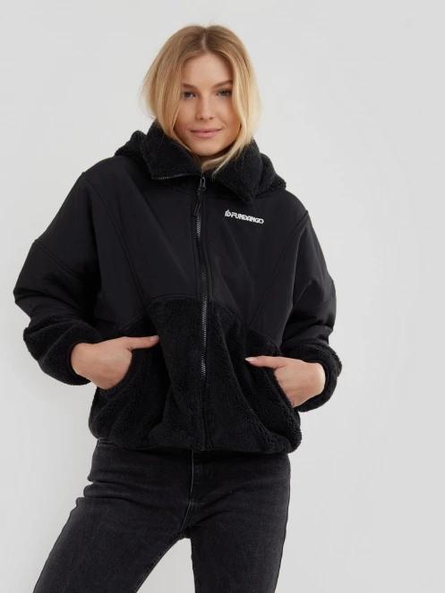 Fundango Sansa Hybrid Jacket damen mäntel grau 2