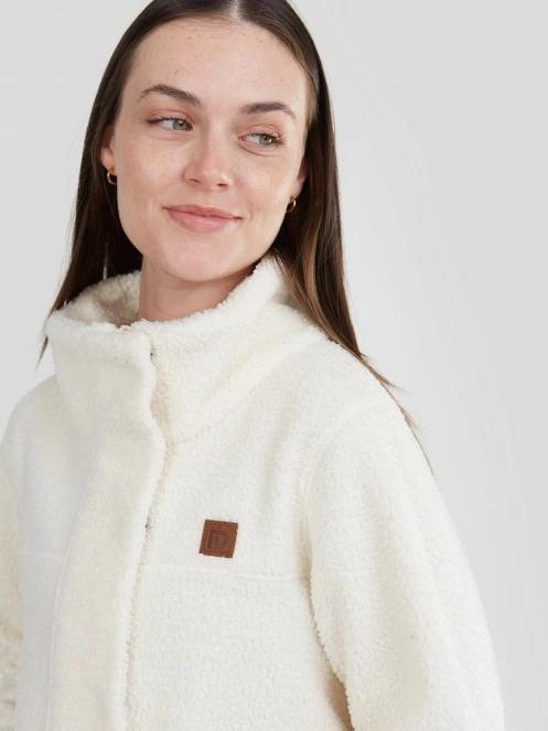 Fundango Elle Fleece Jacket damen mäntel sand 6