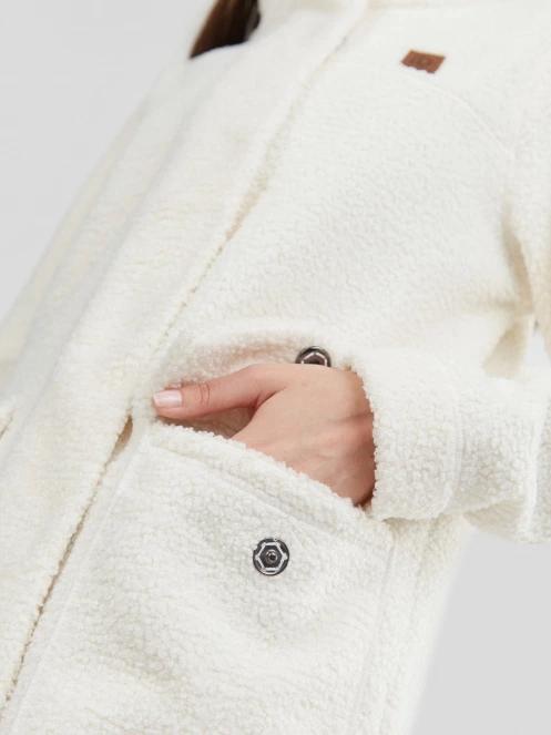 Fundango Elle Fleece Jacket damen mäntel sand 7