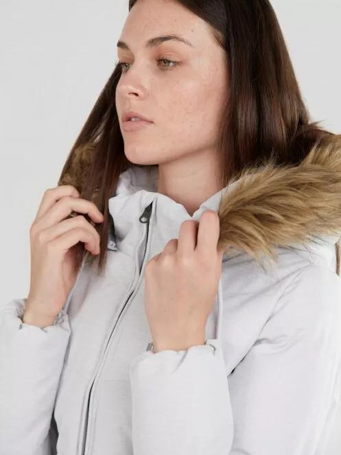 Fundango Puppis Padded Jacket damen wintermantel grau 4