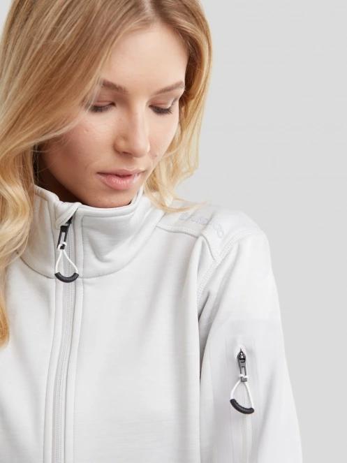 Fundango Antila Fleece Jacket damen fleecepullover weiß 5