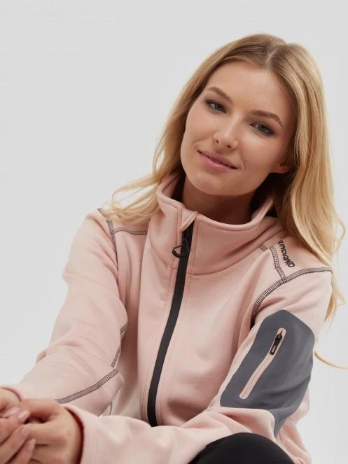 Fundango Antila Fleece Jacket damen fleecepullover rosa 6