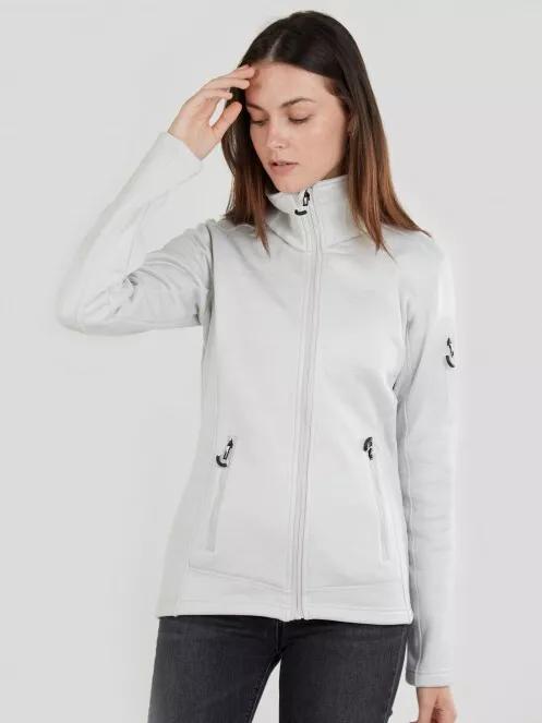 Fundango Antila Fleece Jacket damen fleecepullover weiß 2