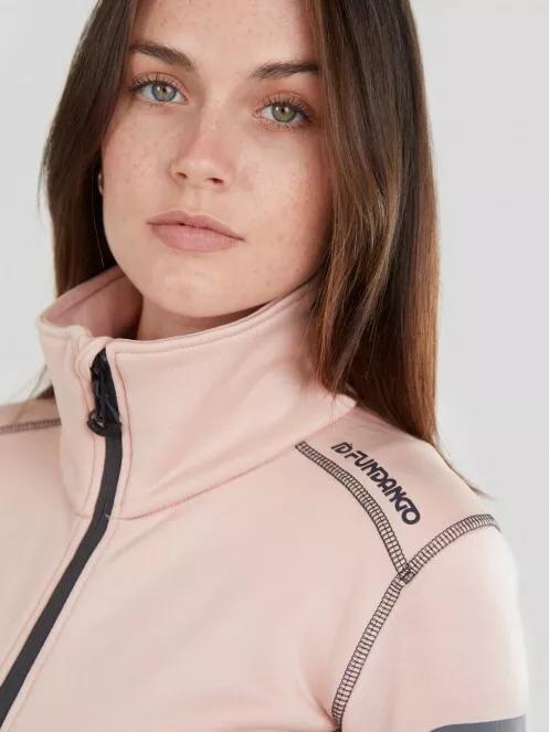 Fundango Antila Fleece Jacket damen fleecepullover rosa 4