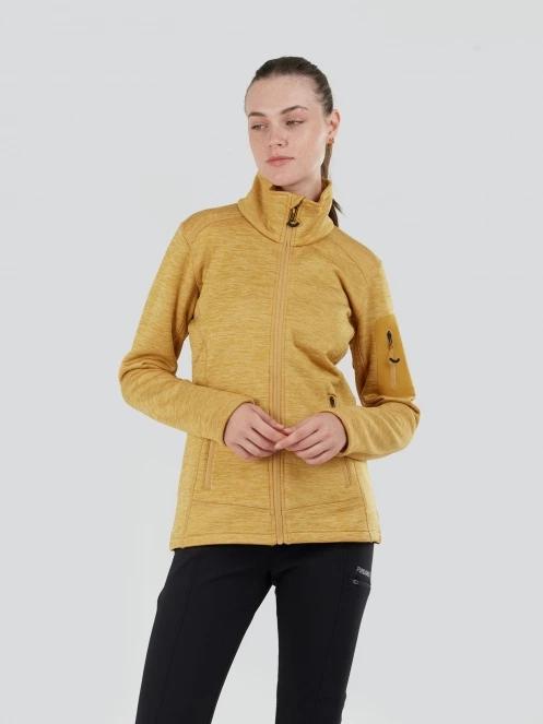 Fundango Antila Fleece Jacket damen fleecepullover gelb 2