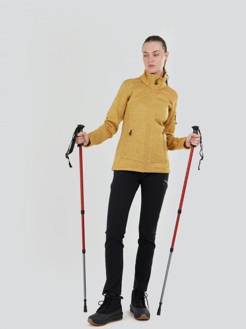 Fundango Antila Fleece Jacket damen fleecepullover gelb 4