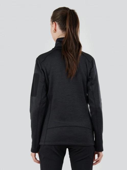 Fundango Antila Fleece Jacket damen fleecepullover Schwarz 3