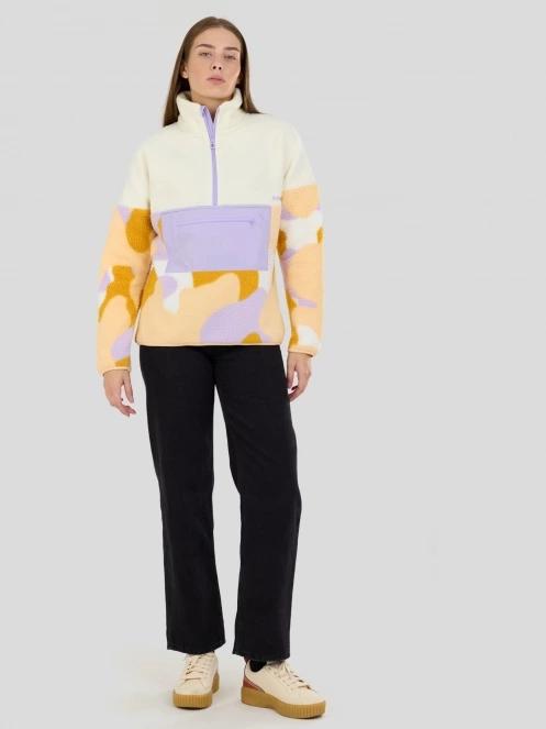 Fundango Riva Hybrid Pullover damen hybrid-midlayer weiß 4
