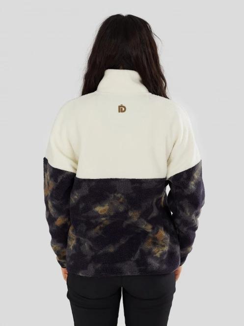 Fundango Riva Hybrid Pullover damen hybrid-midlayer grün 3