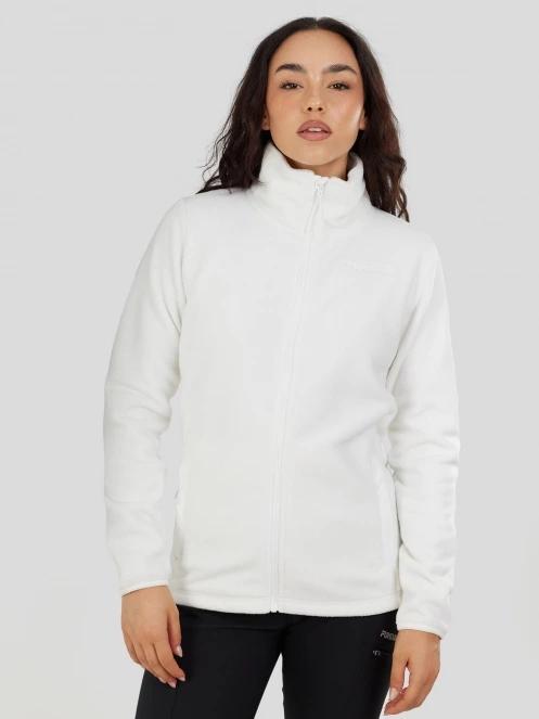Fundango Serena Fleece Jacket damen fleecepullover weiß 5