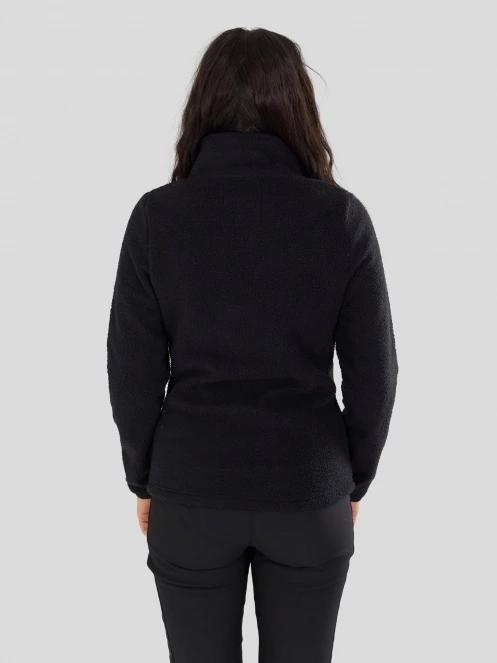 Fundango Shiloh Fleece Jacket damen fleecepullover Schwarz 3