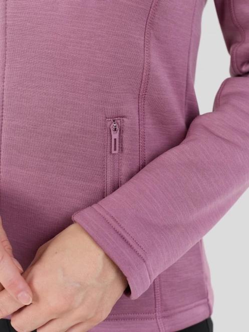 Fundango Antilles Melange Jacket damen fleecepullover rosa 9