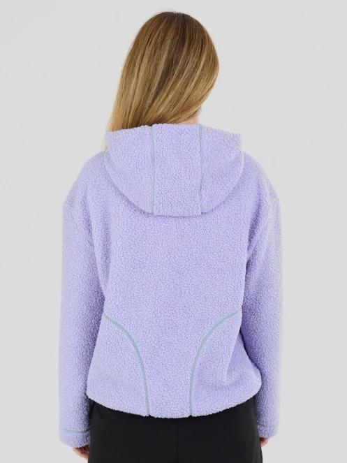 Fundango Juniper Pile Jacket damen kapuzenpullover lila 3