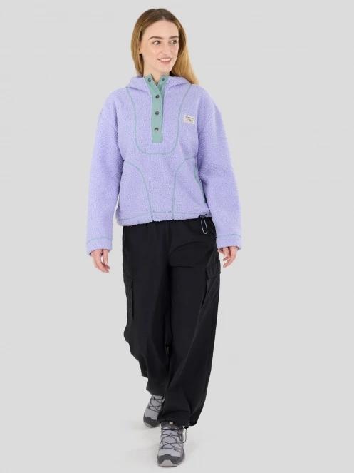 Fundango Juniper Pile Jacket damen kapuzenpullover lila 4
