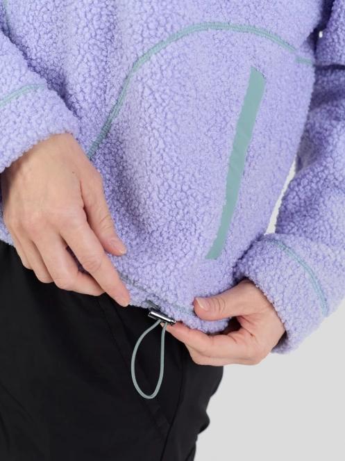 Fundango Juniper Pile Jacket damen kapuzenpullover lila 9