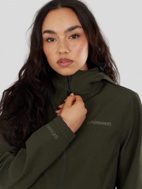 Fundango Wichita Softshell Jacket damen softshelljacken oliv 6