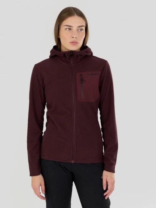 Fundango Nigata Full Zip Hoodie damen hybrid-midlayer lila 6