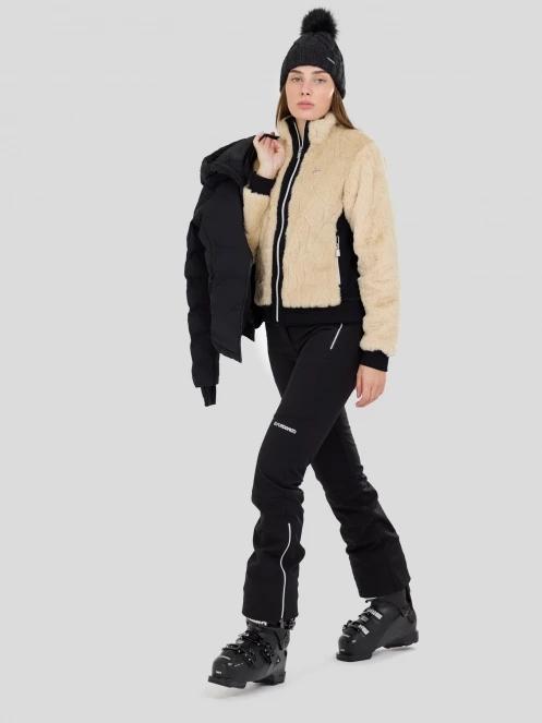 Fundango Marigold Shearling Jacket damen hybrid-midlayer sand 4
