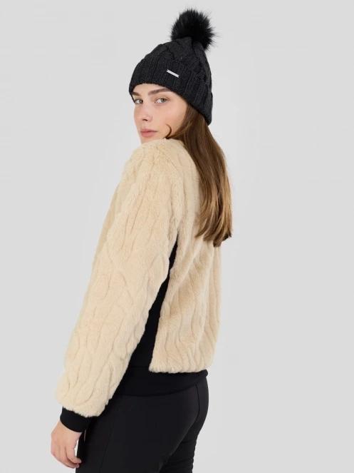 Fundango Marigold Shearling Jacket damen hybrid-midlayer sand 6