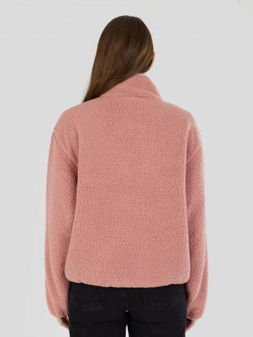 Fundango Pacha Fleece Jacket damen fleecepullover rosa 3