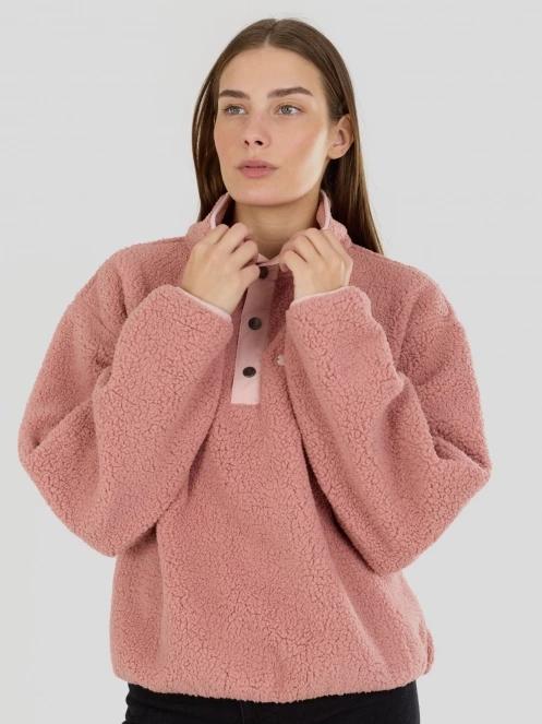 Fundango Pacha Fleece Jacket damen fleecepullover rosa 6