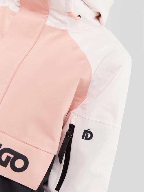 Fundango Birch Logo Anorak damen skijacke rosa 6