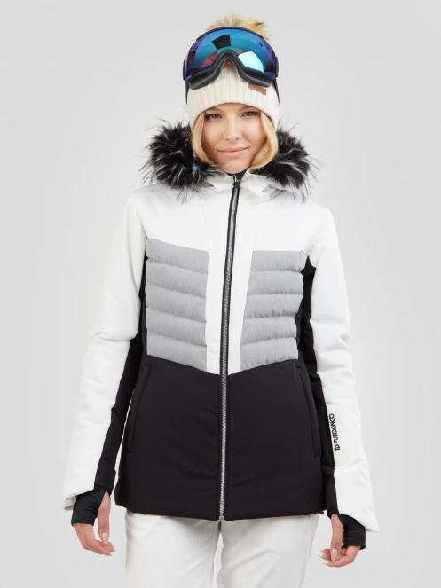 Fundango Salina Padded Jacket damen gesteppt skijacke weiß 2