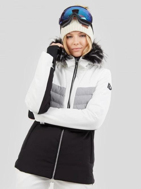 Fundango Salina Padded Jacket damen gesteppt skijacke weiß 4