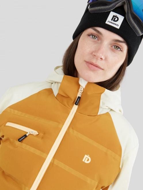 Fundango Medina Padded Jacket damen gesteppt skijacke braun 6