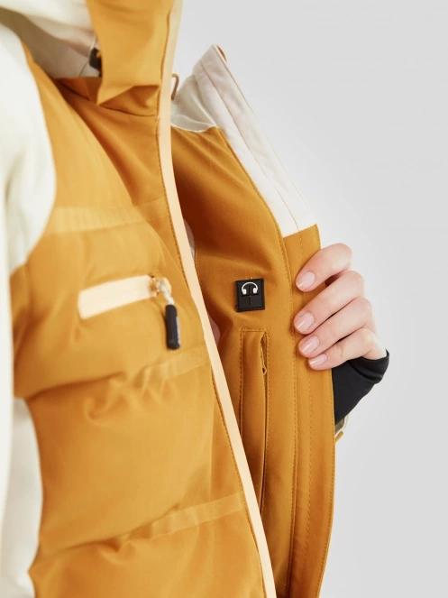 Fundango Medina Padded Jacket damen gesteppt skijacke braun 8