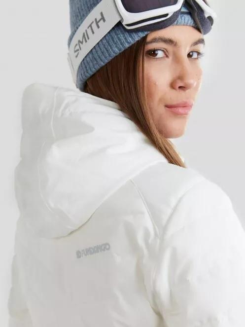 Fundango Punch Padded Jacket damen gesteppt skijacke weiß 6