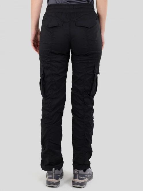 Fundango Finley Cargo Pants damen trekkinghosen Schwarz 4