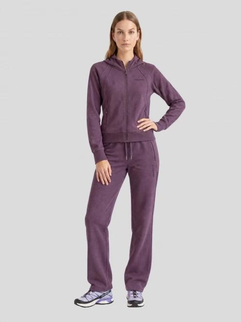 Fundango Coreline Full-Zip Sweater damen kapuzenpullover lila 4
