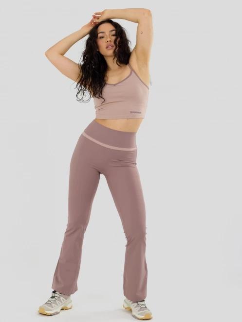 Fundango Aero Crop Top damen crop-top rosa 4