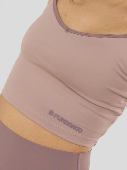 Fundango Aero Crop Top damen crop-top rosa 7