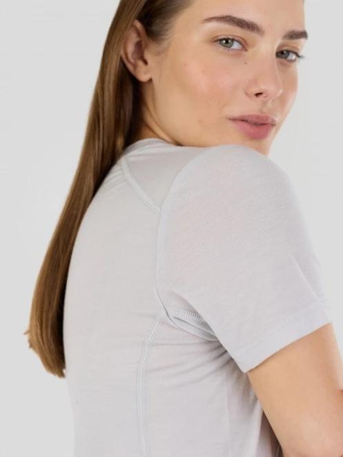 Fundango Reinga Merino T-shirt damen funktionsshirt grau 5
