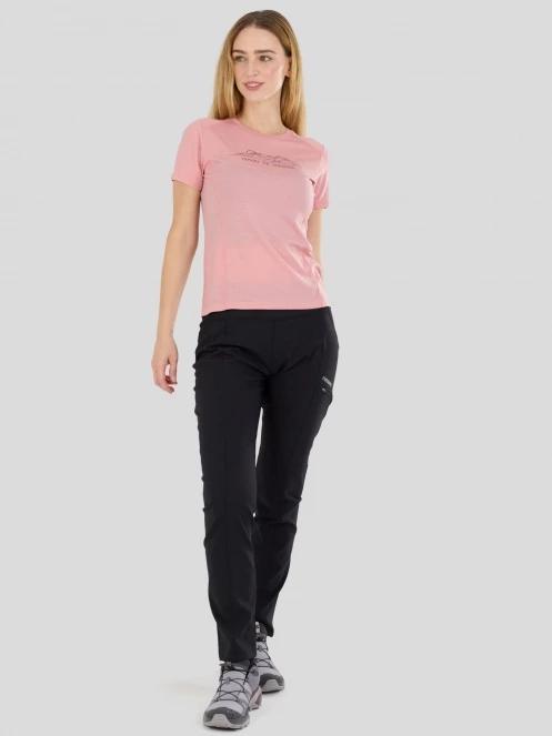 Fundango Reinga Merino T-shirt damen funktionsshirt rosa 5